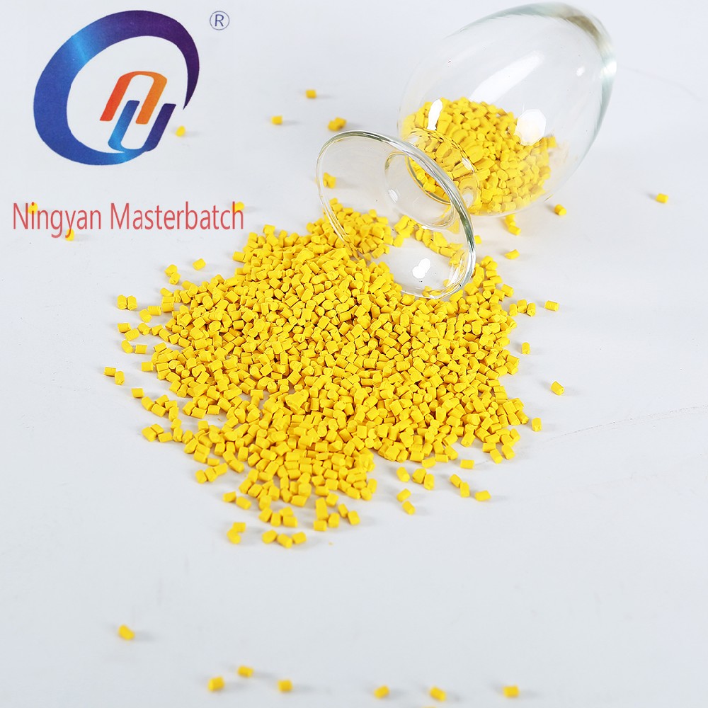 Yellow masterbatch